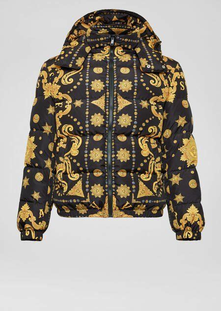 versace digital barocco jacket|Men's Designer Jackets: Bombers, Puffers .